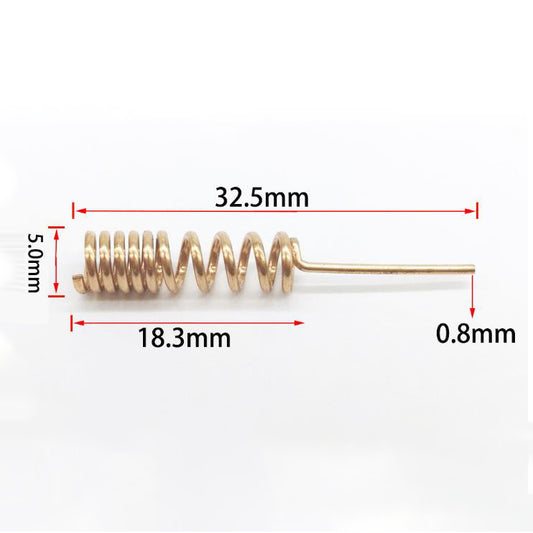 Coil Phosphor Copper GSM GPRS 3G Helical Spring Antenna Smoke Alarm NB IoT Smart Home Antenna
