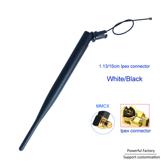 2G 3G GSM N-IOT Antenna 2.4G 5G 5.8G Omin Router Wifi Antenna 4G LTE Rubber Duck Antenna with RG1.13 Cable Ipex ufl Connector