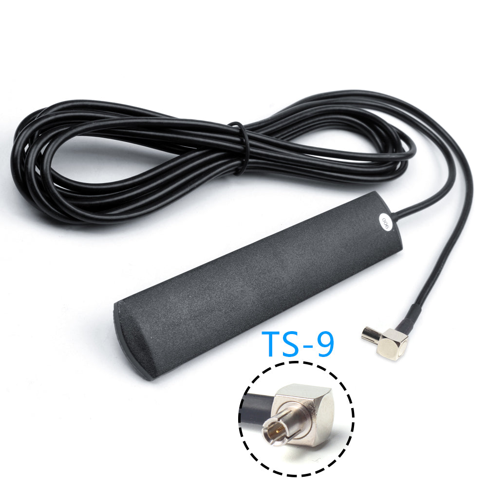 SMA Male/ TS9/ CRC9 Connector GSM Aerial 3G 5dbi GSM Antenna with RG174 Cable 1M/2M/3M