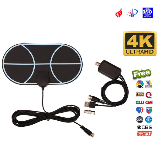 HDTV antenna European and American indoor digital TV film antenna ATSC antenna 220*120mm