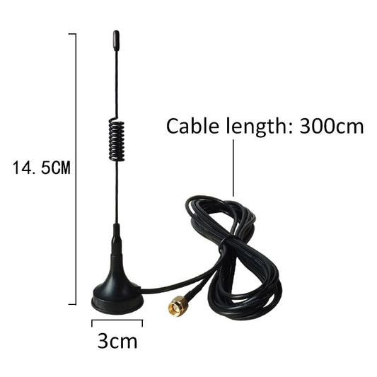 433 MHz GSM SMA Male Connector Magnetic Base Radio Signal Wireless Repeater 433Mhz Antenna
