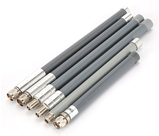 High gain waterproof antenna 433mhz/470mhz/2.4g/5.8g/4g full band VHF UHF FRP antenna fiberglass antenna