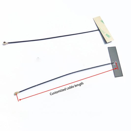 42*12mm Wifi 2.4g 5.8g Flexible Soft PCB Antenna ZigBee Wireless Module IPEX4 MHF4 Patch Antenna FPC Antenna for Mini Cards Tablet