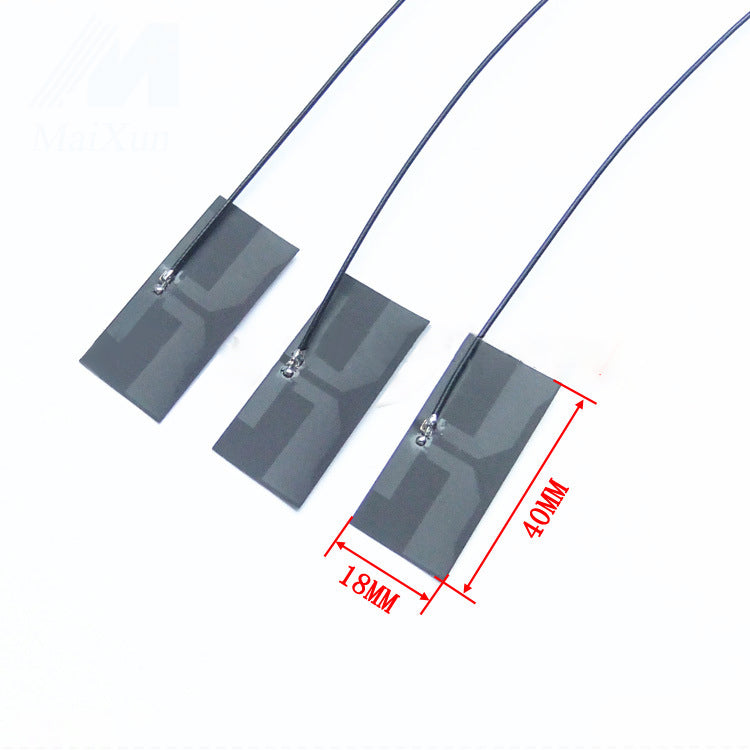 40*18mm 5G 5.8G 2.4G WiFi Dual Band Built-in FPC Antenna Bluetooth High Gain Omnidirectional Antenna IPEX