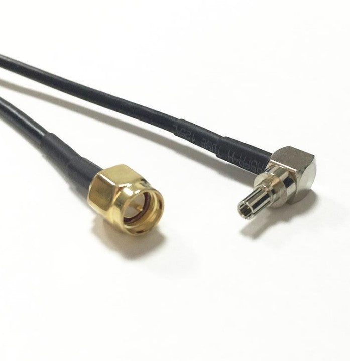 CRC9 Male to RP-SMA Female RG174 Coaxial Cable
