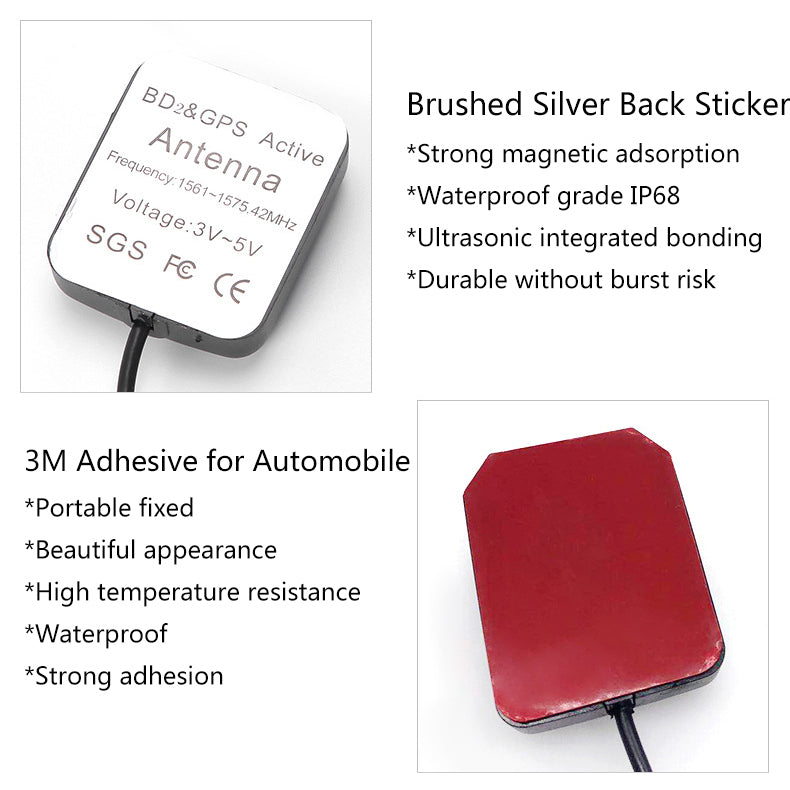 High Gain 30dbi Active Two Level Amplification GPS External Antenna Frakra Automobile Connector GPS Antenna