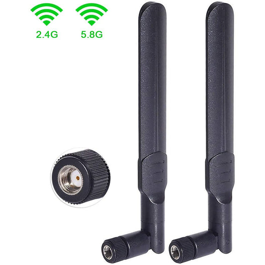 Dual Band 2.4GHz 5GHz 5.8GHz Antenna 6dBi WiFi Omni RP-SMA Male Antenna