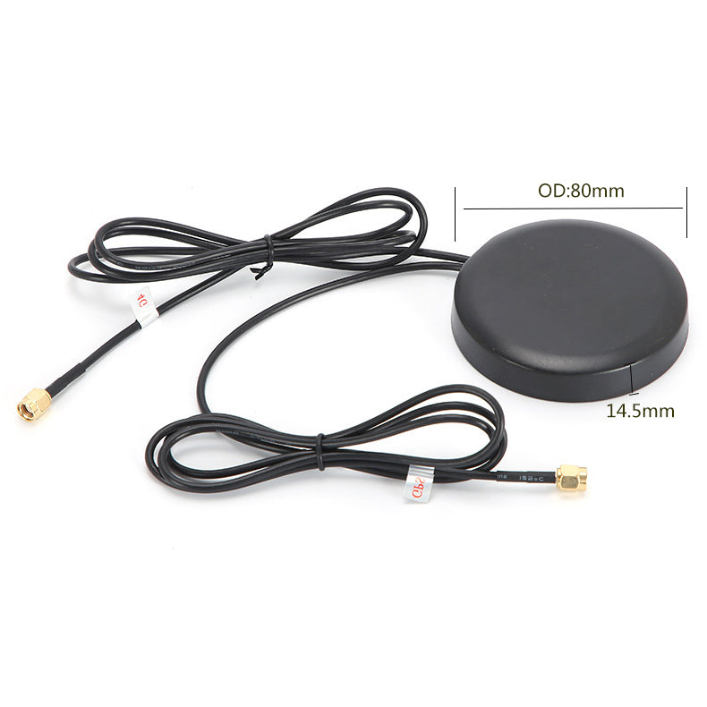 High Performance SMA GPS GSM Combined Antenna 2 in 1 Circular 4G GPS Antenna