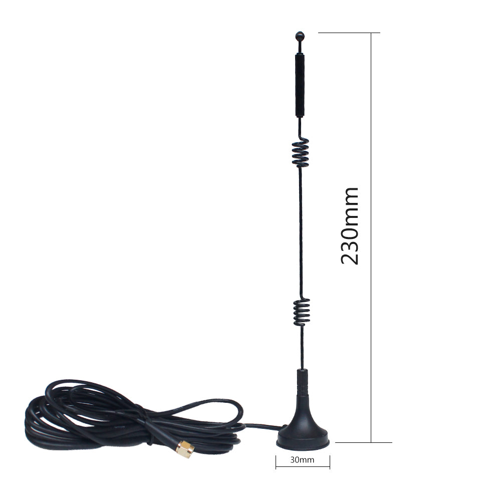 5G Small Magnetic Base Wireless Antenna SMA Connector Wireless Network Card 2.4G 5G 5.8g Dual Band Antenna