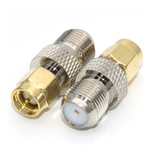 Coaxial RF adapter Copper RF Converter SMA J to F K SMA Male to F Type Female Connector