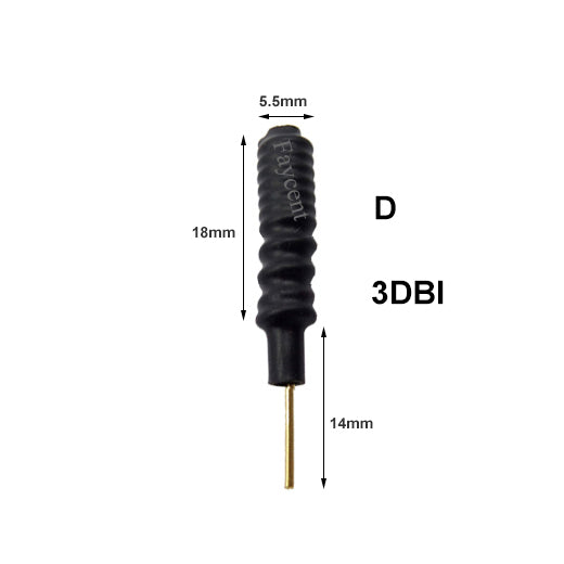 Spring Bent Antenna Built-in Spiral Antenna 2G 3G 4G LTE GSM Nb-lot Helical Antenna