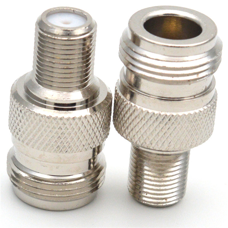 Straight RF Coaxial Connector N female to F female jack Adapter