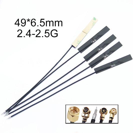 49*6.5mm Small Size Wifi PC Vender Machine Antenna 4dbi Omni-direction 2.4G FPC Antenna For Wireless Router