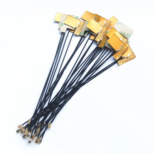22*18mm 2.4G Yellow Film Antenna WIFI Bluetooth Soft Antenna IPX IPEX1 UFL Omnidirectional Flexible Internal FPC Antenna