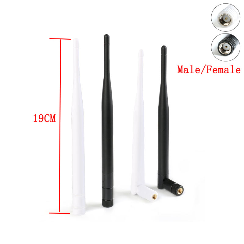 High Gain 6dBi 2.4GHz WiFi Antennas SMA Male Wireless Router 2.4 GHz Wi Fi Booster Router AP Antenna