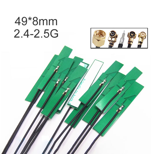 49*8mm 2.4ghz Built-in Antenna Tablet PC Small Wifi Bluetooth Module Internal PCB Antenna With 1.13mm Cable