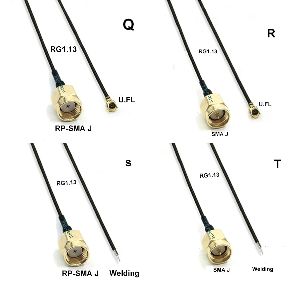 SMA Male to U.FL/IPEX1/Welding RG1.13 Coaxial Cable