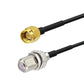 SMA Male to F Female RG174 Coaxial Cable