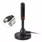 Indoor Magnetic Base Red Circle Rod Digital TV Antenna with IEC N-Male Connector