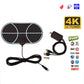 HDTV antenna European and American indoor digital TV film antenna ATSC antenna 220*120mm