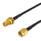 RP-SMA Male to RP-SMA Female RG174 Cable
