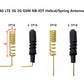 Spring Bent Antenna Built-in Spiral Antenna 2G 3G 4G LTE GSM Nb-lot Helical Antenna