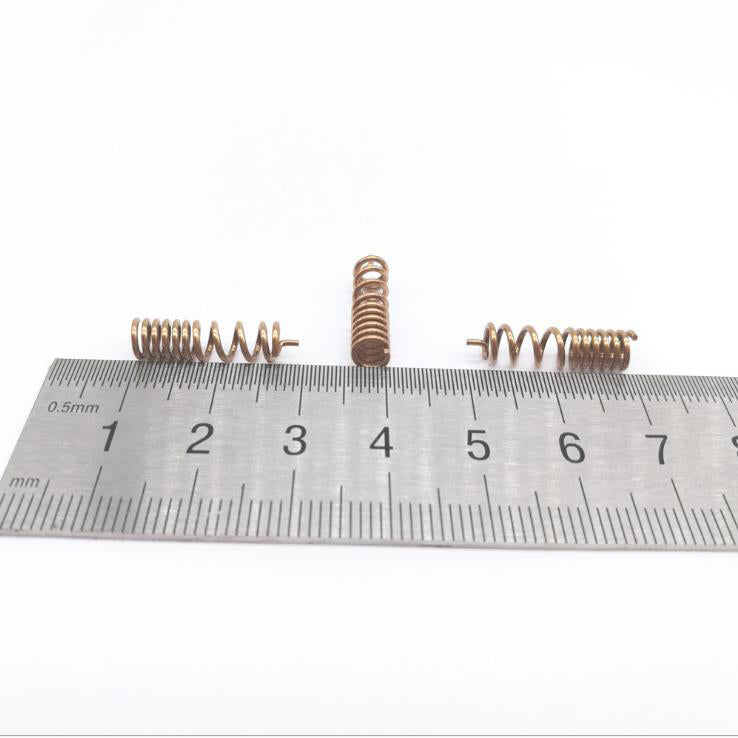 GSM 900MHZ 1800MHZ Spring Antenna Built-in Phosphor Copper Brass Carbon Steel Helical Antenna Wireless Module Antenna