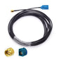 Rf Connector Fakra-C Female to SMA Male Flexible RG174 Cable for GPS Antenna