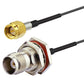 RG1.13 TNC Female to SMA Male Waterproof Coaxial Cable Extension Cable Adapter Cable Conversion Cable