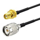 TNC Male to SMA Female Routing Network Card Antenna RG174 Extension Cable Adapter Cable Conversion Cable