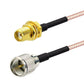 SMA Female to Mini UHF Male RG316 Coaxial Cable Extension Cable