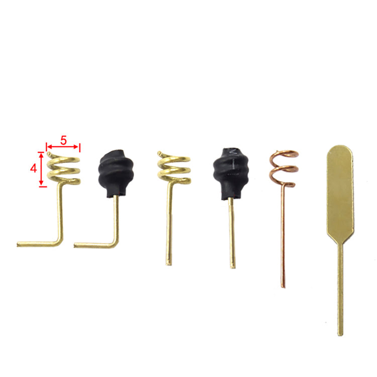 High Performance Phosphor Copper Short Wireless Wound Onboard Helical Antenna 2.4g 5.8g Wifi Dual Band Spring Antenna