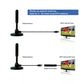 Indoor Magnetic Base Red Circle Rod Digital TV Antenna with IEC N-Male Connector