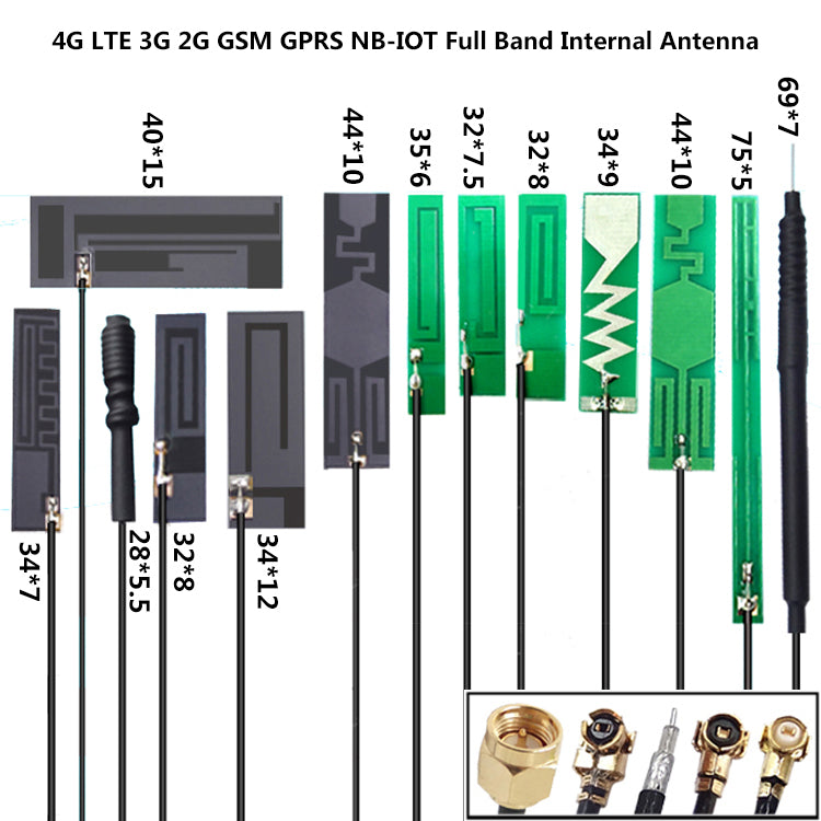 Full Frequence Full Dimension 4G LTE 3G 2G GSM GPRS NB-IOT PCB/FPC Antenna