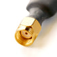 RP-SMA male to RP-SMA female pin high temperature resistance low loss through wall transfer line flat folding extension cable