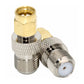 Coaxial RF adapter Copper RF Converter SMA J to F K SMA Male to F Type Female Connector