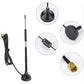 2.4G 5.8G Small Sucker RF Antenna Wireless Wifi Network Card Router Module 10DBi Magnetic Base Antenna