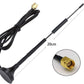2.4G 5.8G Small Sucker RF Antenna Wireless Wifi Network Card Router Module 10DBi Magnetic Base Antenna