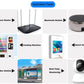 48*14mm Yellow 5DBI 2.4g /5.8G Dual Band Internal High Gain Wireless Router WIFI Network Card PCB Antenna