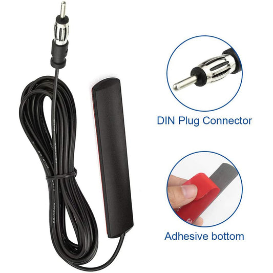 85-108MHZ Car Vehicle RV Signal Enhance Aerial Auto Car Radio FM Patch Antenna