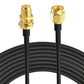 RP-SMA Male to RP-SMA Female RG174 Cable