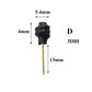 High Performance Phosphor Copper Short Wireless Wound Onboard Helical Antenna 2.4g 5.8g Wifi Dual Band Spring Antenna