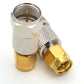 Coaxial RF adapter Copper RF Converter SMA J to F J SMA Male to F Type Male Connector