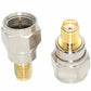 Copper F Type Male Plug To SMA Female Straight RF Coaxial Adapter Connector F-J to SMA-K Connector