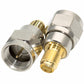 Copper F Type Male Plug To SMA Female Straight RF Coaxial Adapter Connector F-J to SMA-K Connector