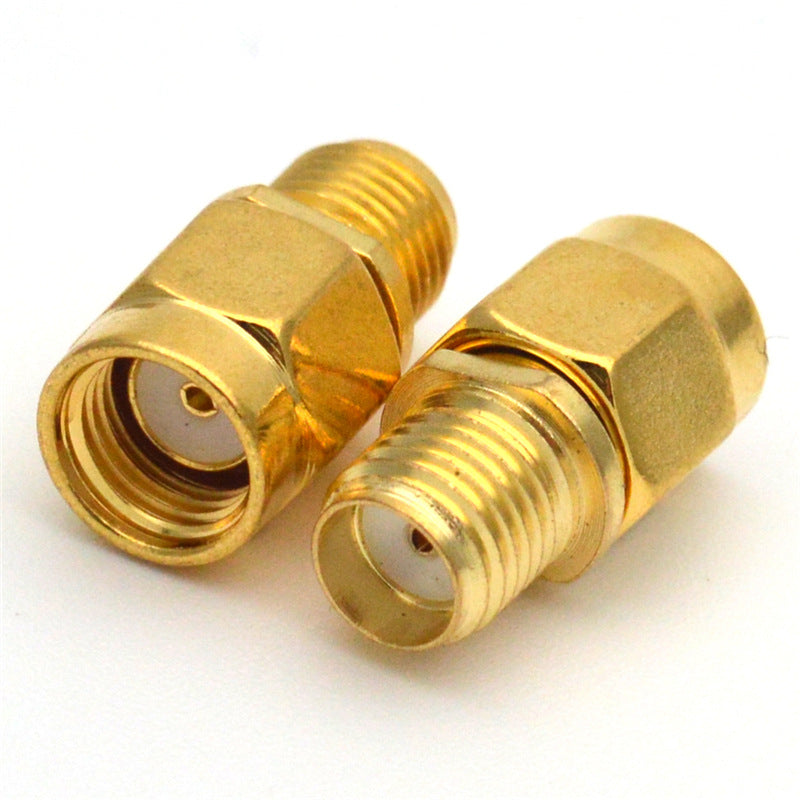 RP-SMA Male to RP-SMA Female Connector Antenna Adapter RF Connector RP-SMAJK Connector for Router