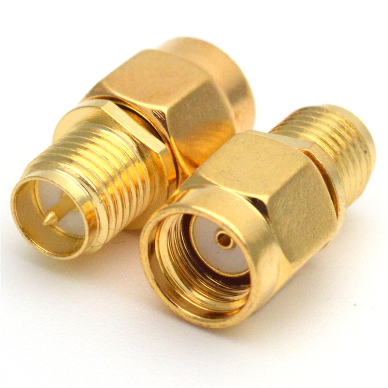 RP-SMA Male to RP-SMA Female Connector Antenna Adapter RF Connector RP-SMAJK Connector for Router