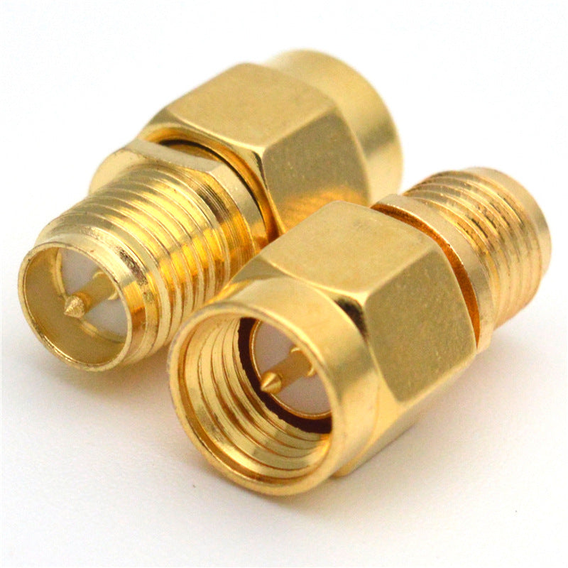 RP-SMA Male to RP-SMA Female Connector Antenna Adapter RF Connector RP-SMAJK Connector for Router