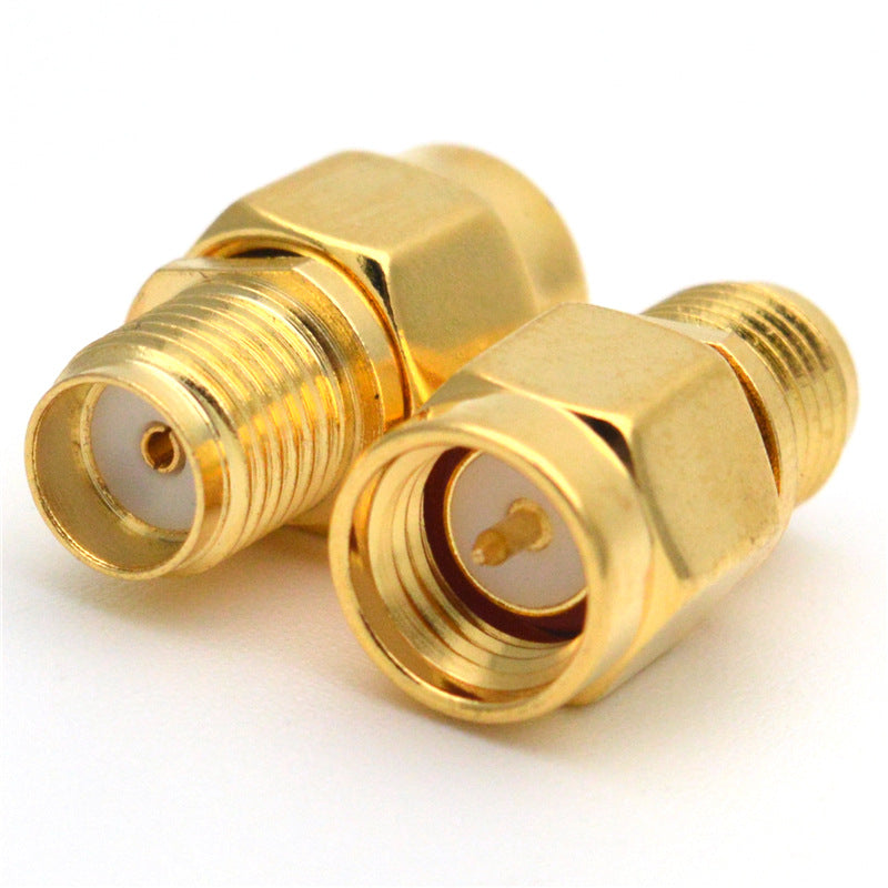 RP-SMA Male to RP-SMA Female Connector Antenna Adapter RF Connector RP-SMAJK Connector for Router