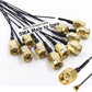 SMA Male to U.fl/IPEX Mini PCI Low Loss RG1.13 RF Coaxial Extension Cable